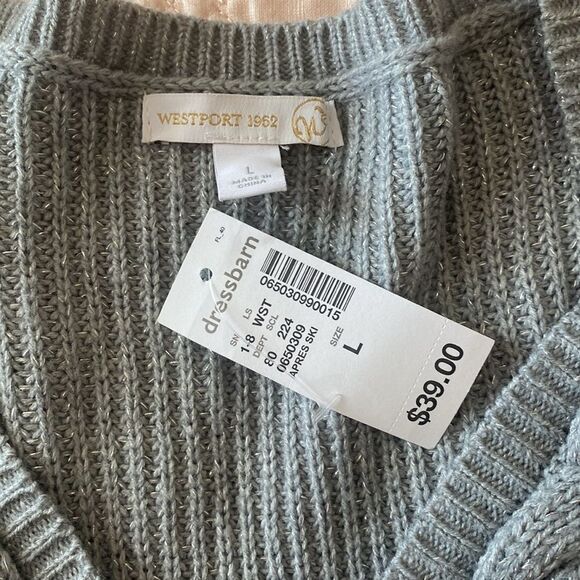 ❤️NWT Gray Westport Sweater (size Large)❤️ - Picture 4 of 6